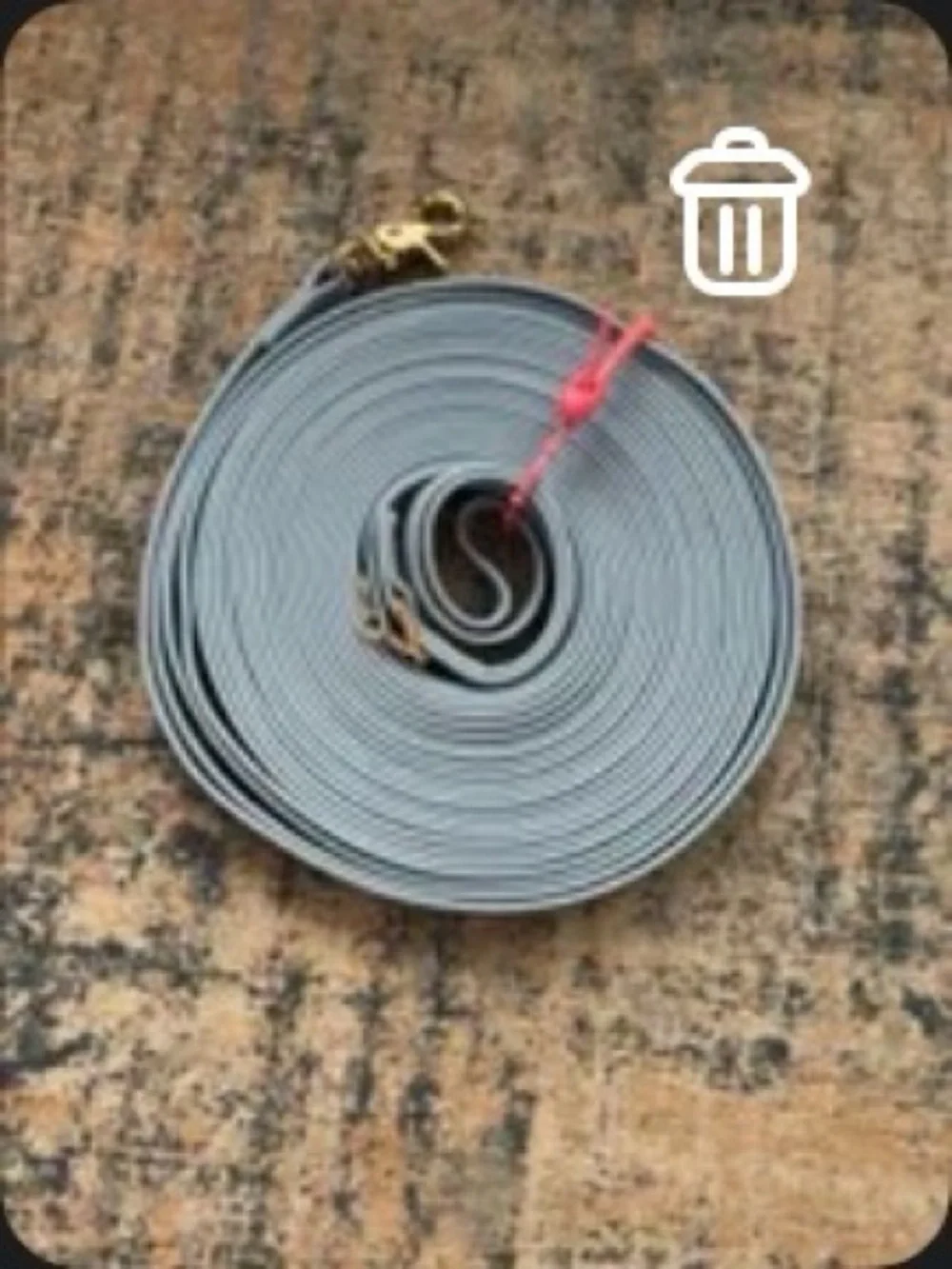 Malibu Blue Waterproof 30 ft Dog Leash